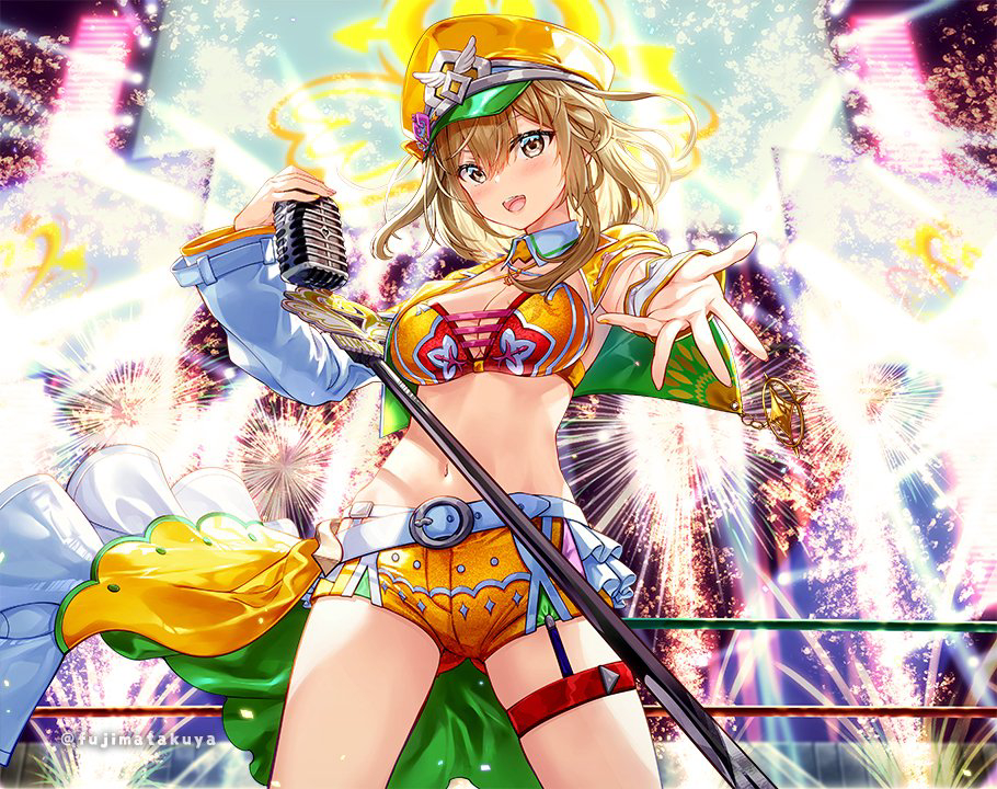 This is a pixiv picture whose title is 萩原ひまわり.