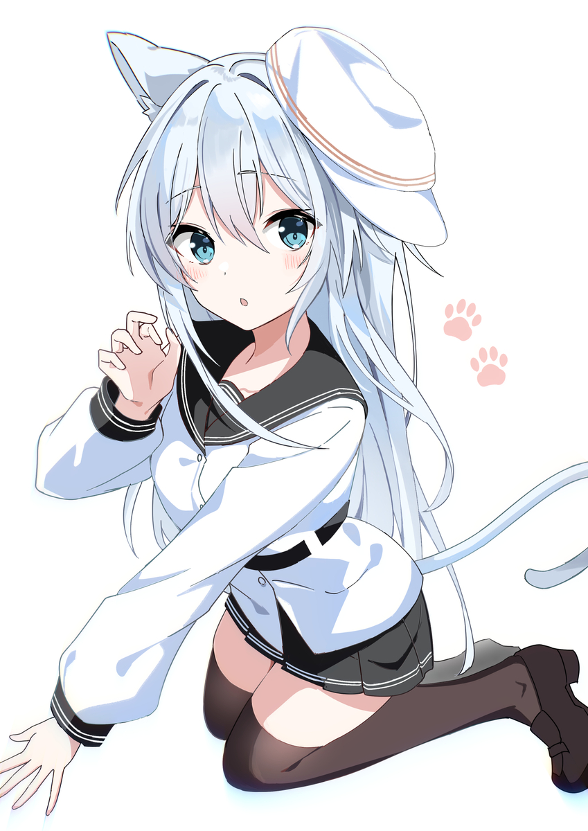 This is a pixiv picture whose title is ねこヴェールヌイ.