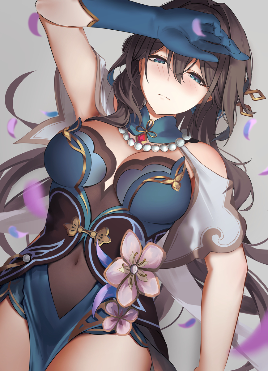 This is a pixiv picture whose title is 阮梅.