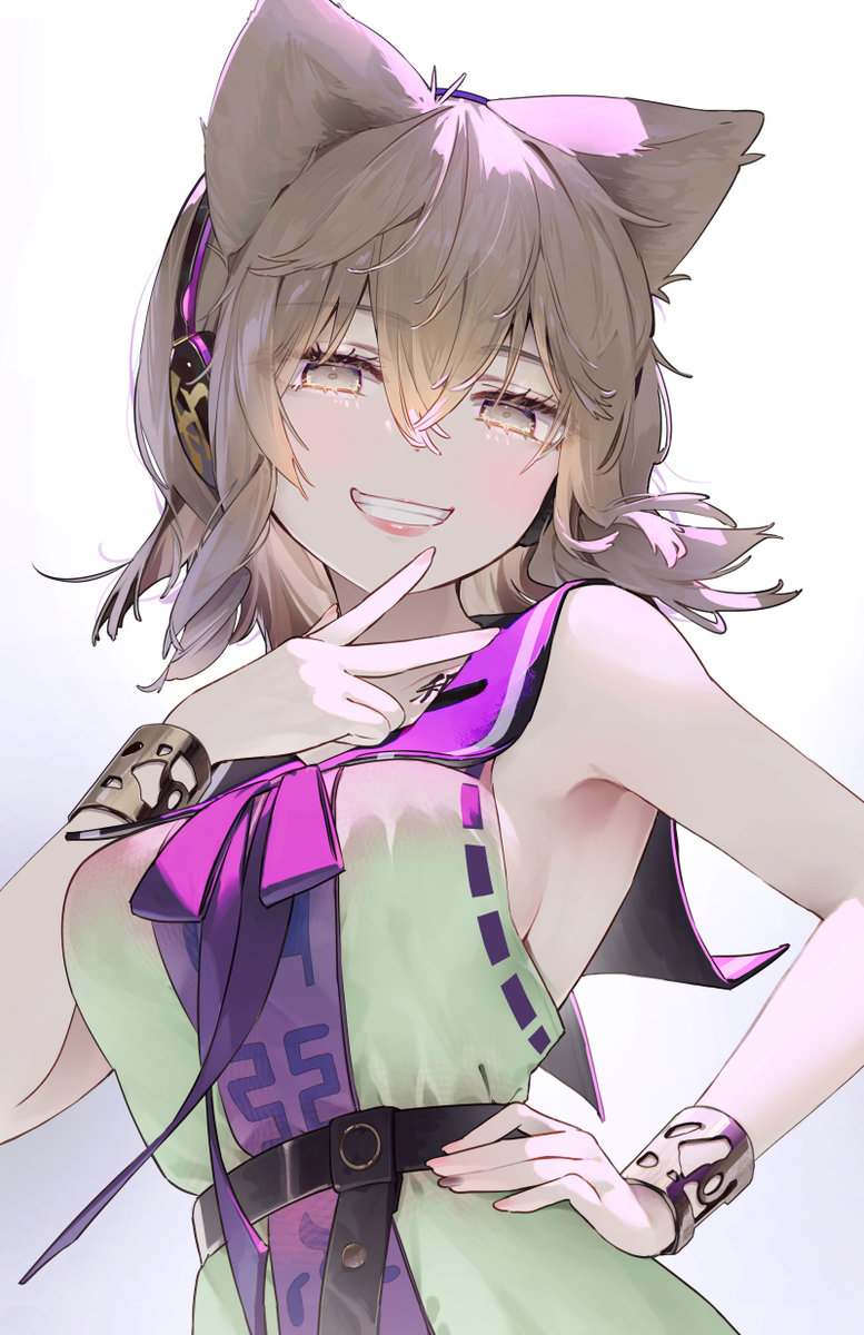 This is a pixiv picture whose title is みこみこピース！.