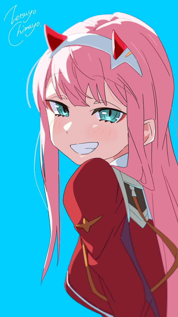 This is a pixiv picture whose title is ゼロツー.