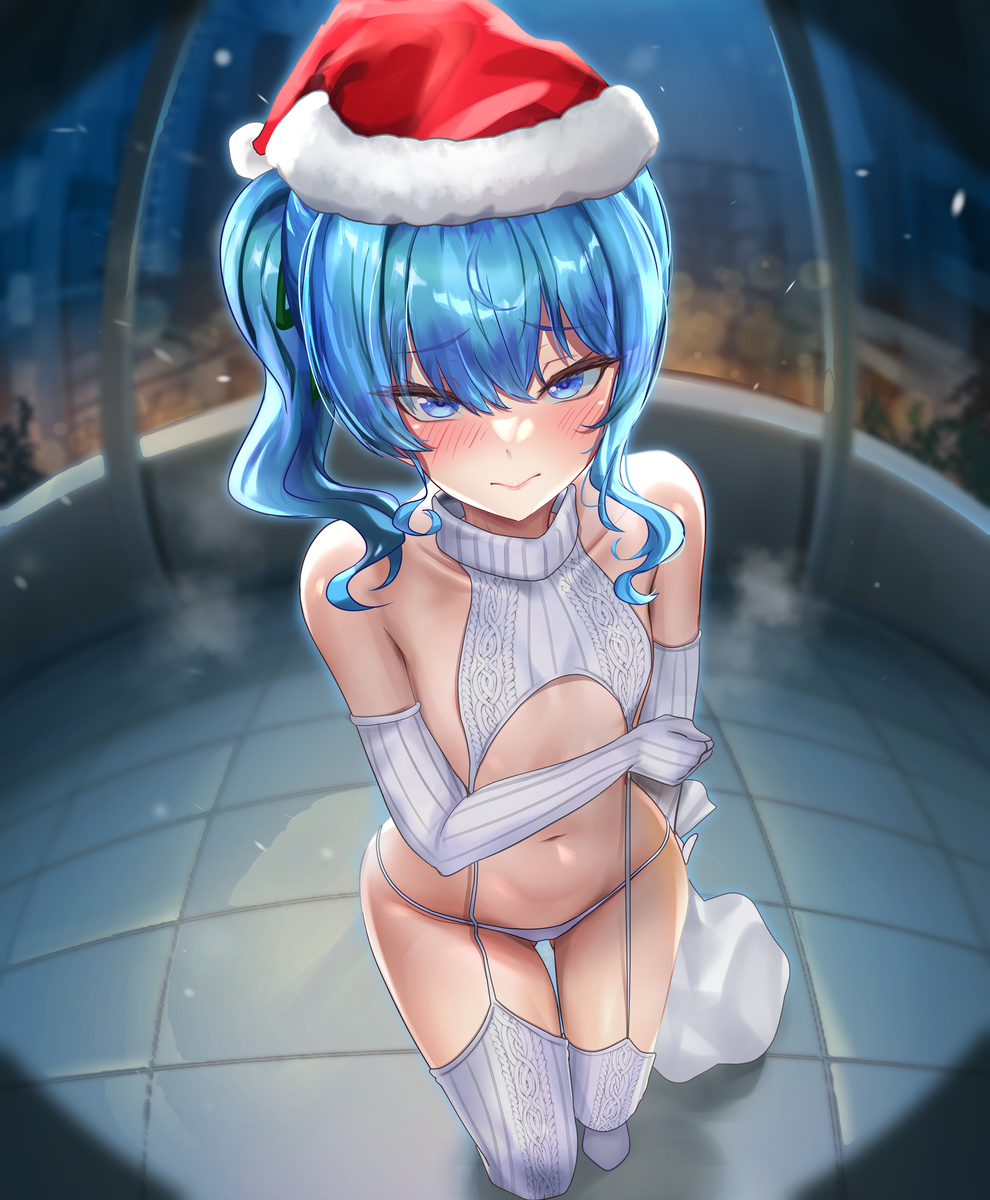 This is a pixiv picture whose title is Happy Christmas.