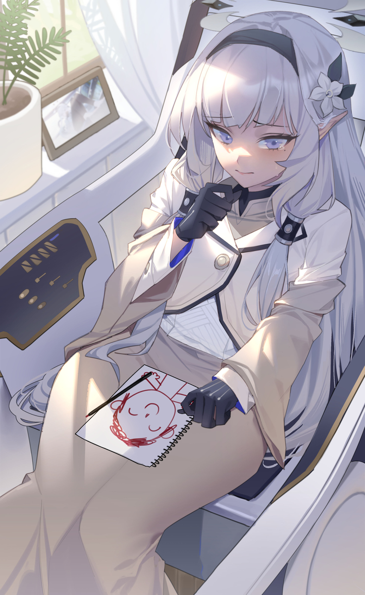 This is a pixiv picture whose title is 明星ヒマリ.
