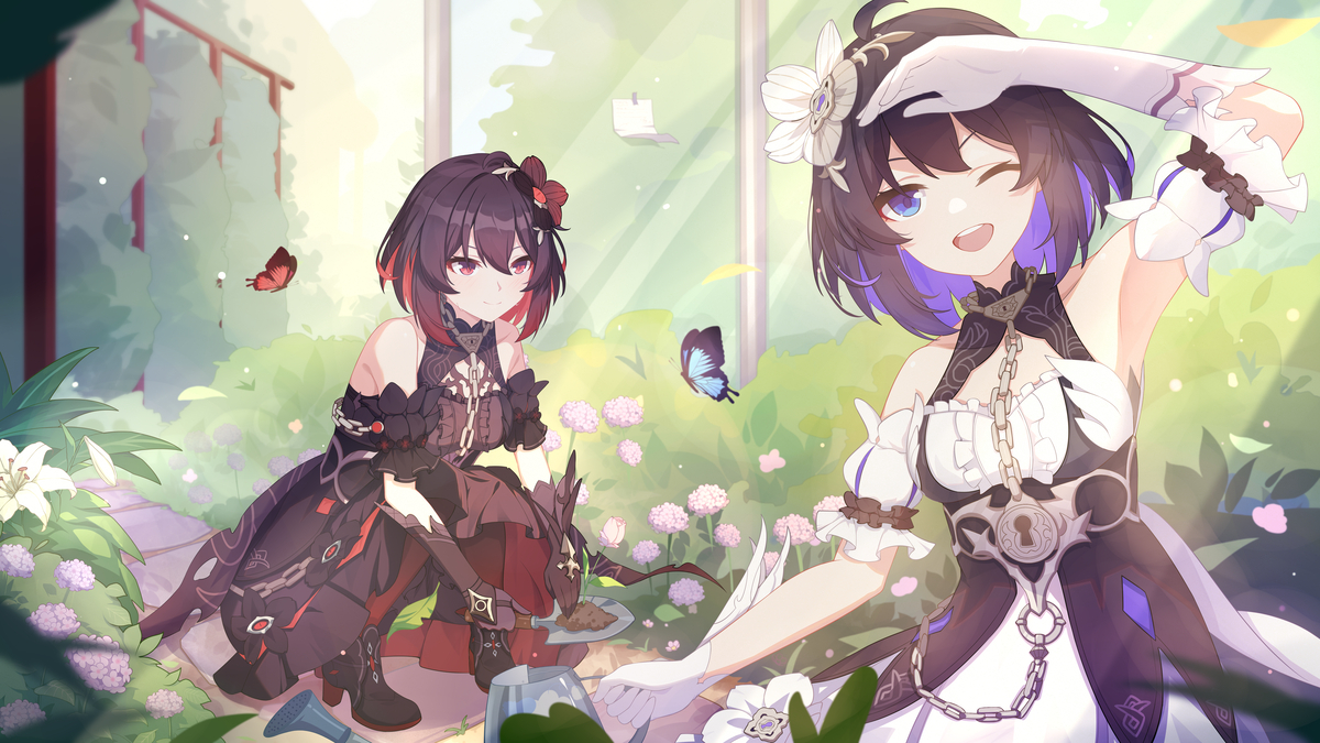 This is a pixiv picture whose title is 劳作中的希儿.