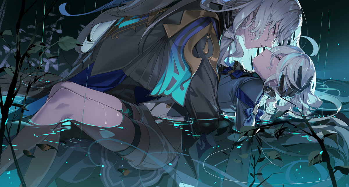 This is a pixiv picture whose title is *.