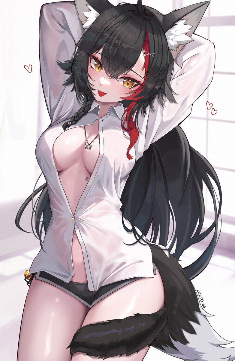 This is a pixiv picture whose title is mio.
