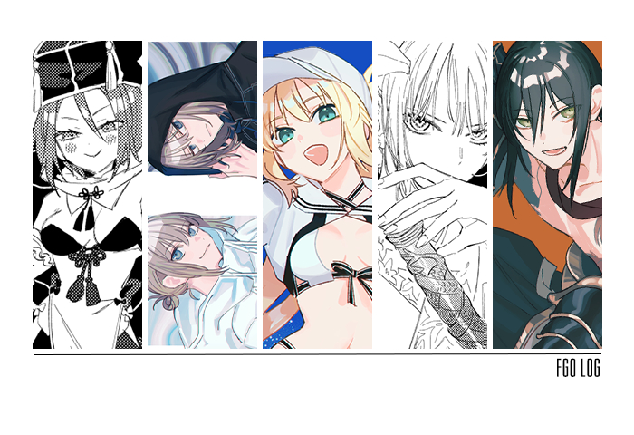 This is a pixiv picture whose title is FGOログ7.