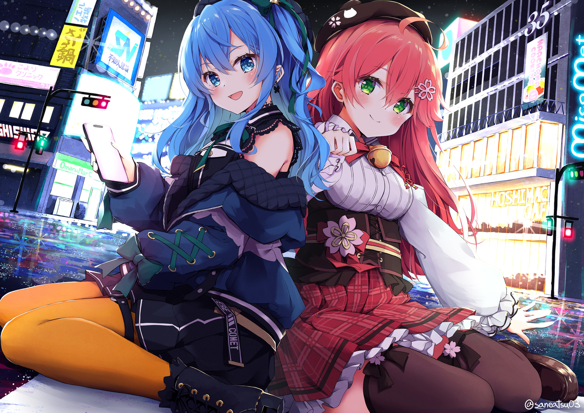 This is a pixiv picture whose title is miComet.
