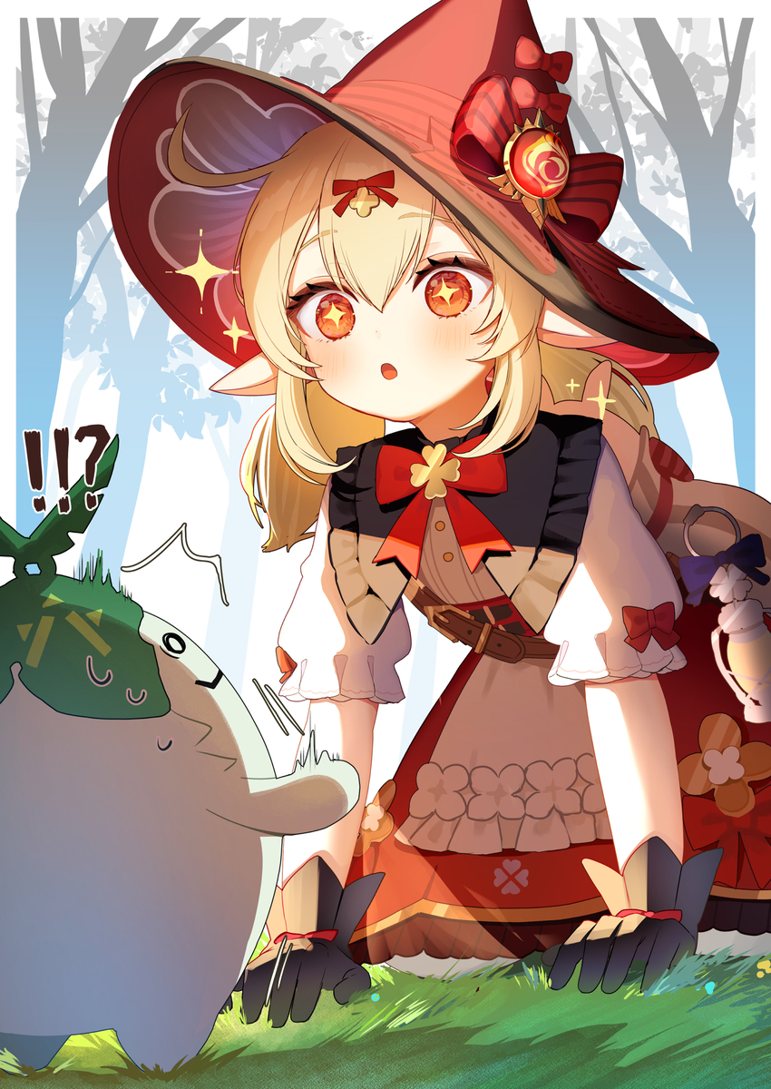 This is a pixiv picture whose title is 邂逅.