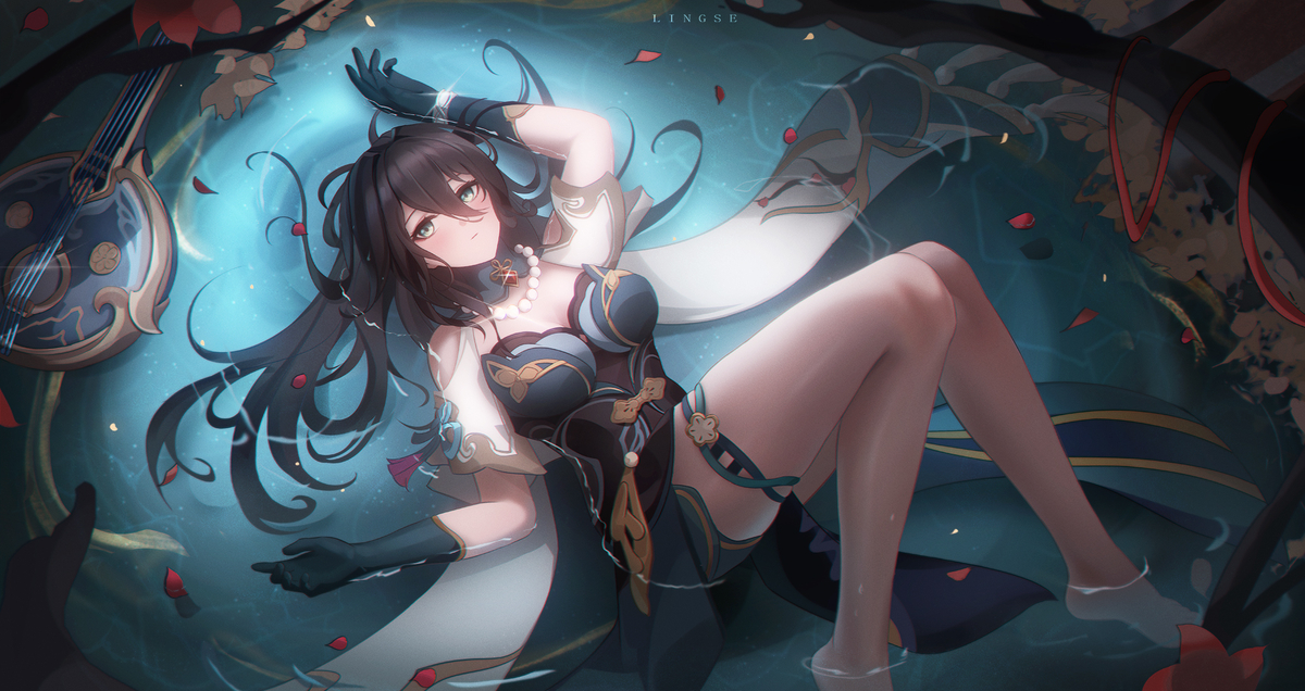 This is a pixiv picture whose title is 阮梅.