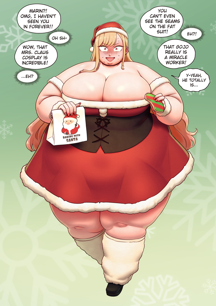 This is a pixiv picture whose title is Dressed for the Holidays.