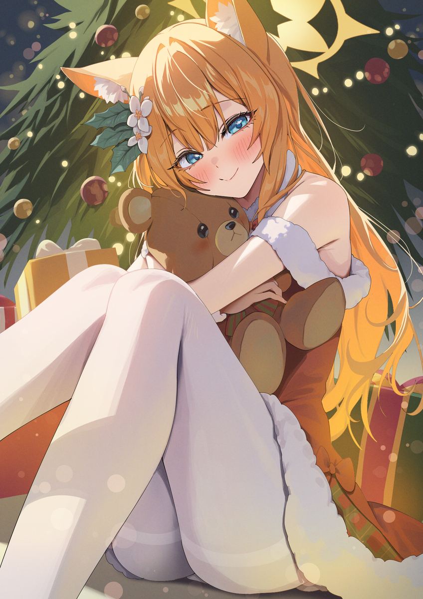 This is a pixiv picture whose title is クリスマスマリー.