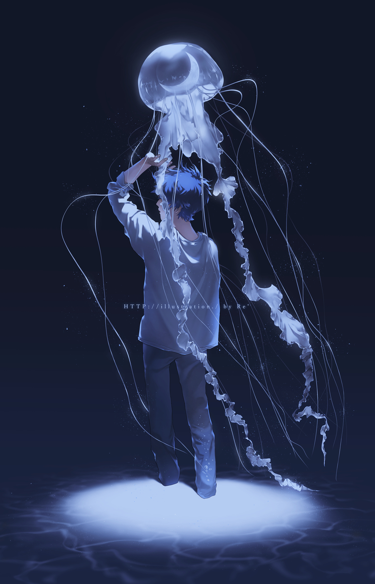 This is a pixiv picture whose title is Lantern.