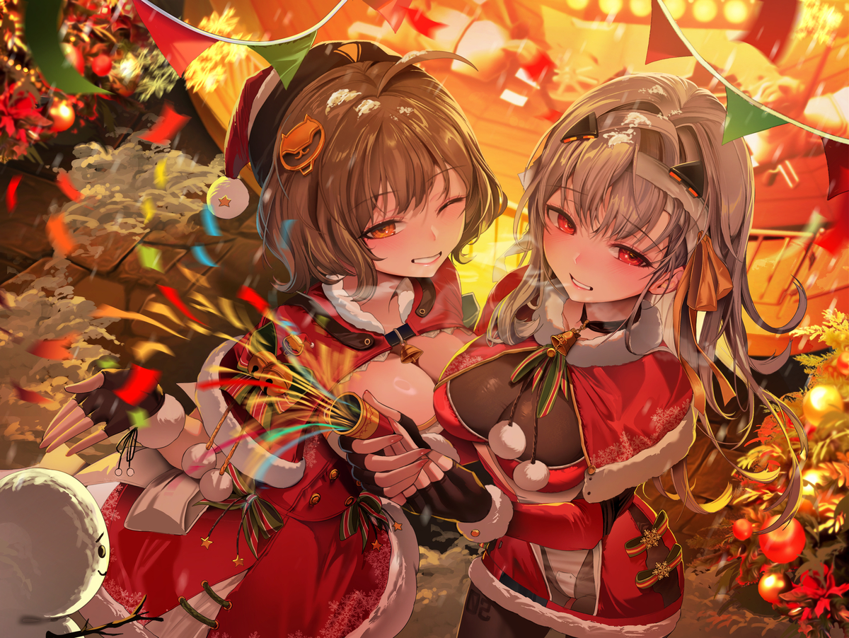 This is a pixiv picture whose title is MERRY CHRISTMAS.