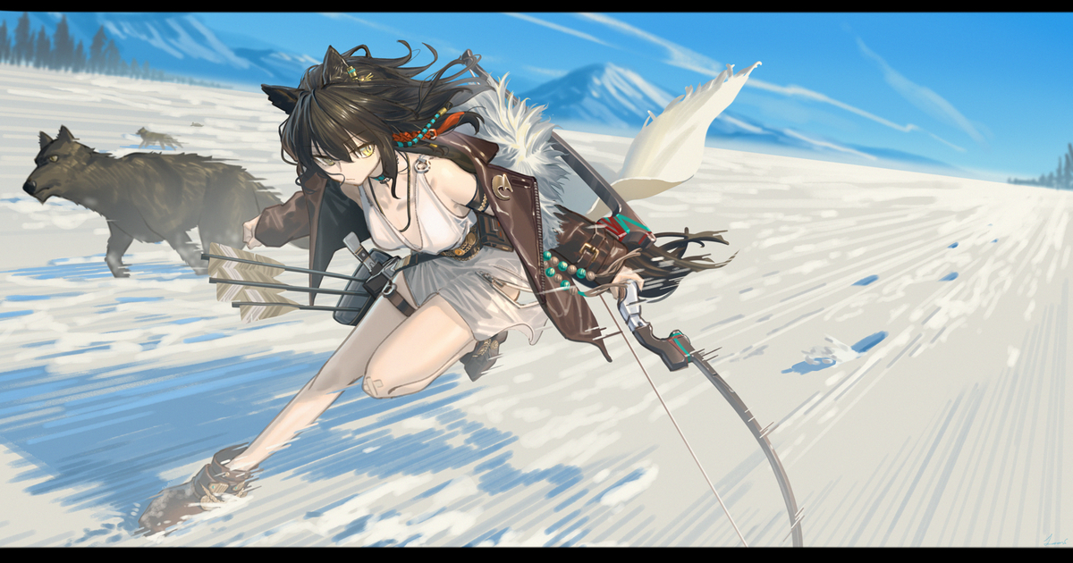 This is a pixiv picture whose title is 子月.
