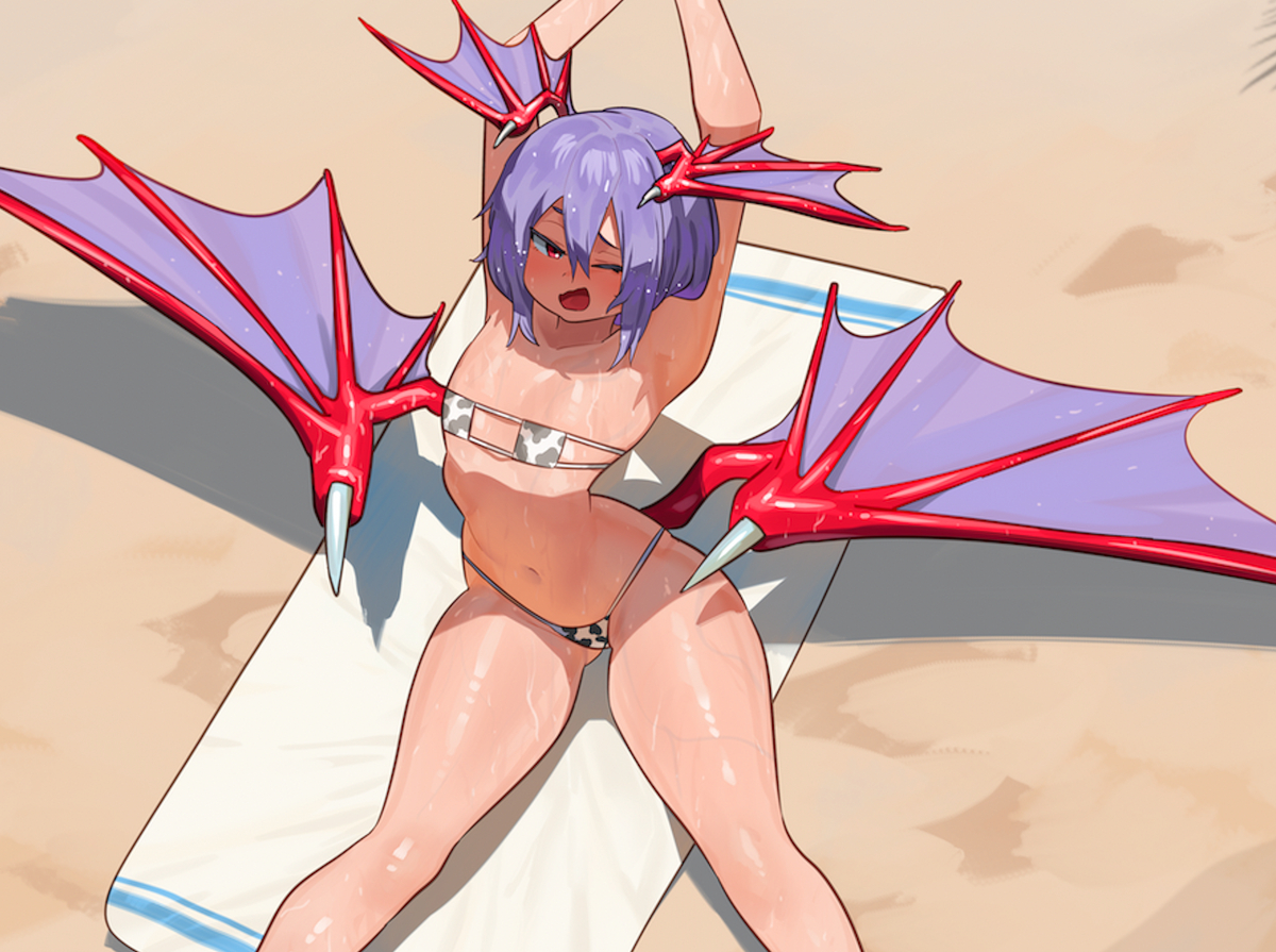 This is a pixiv picture whose title is commission.