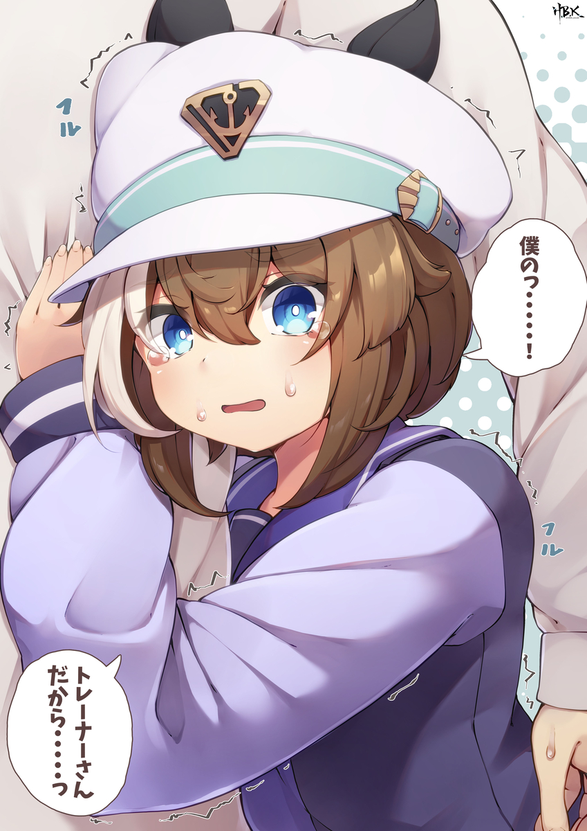 This is a pixiv picture whose title is 僕のトレーナー.