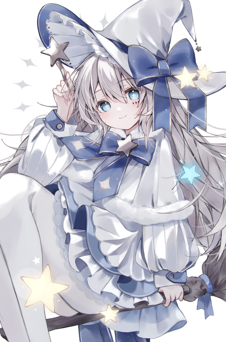 This is a pixiv picture whose title is 🪄︎︎‎🤍.