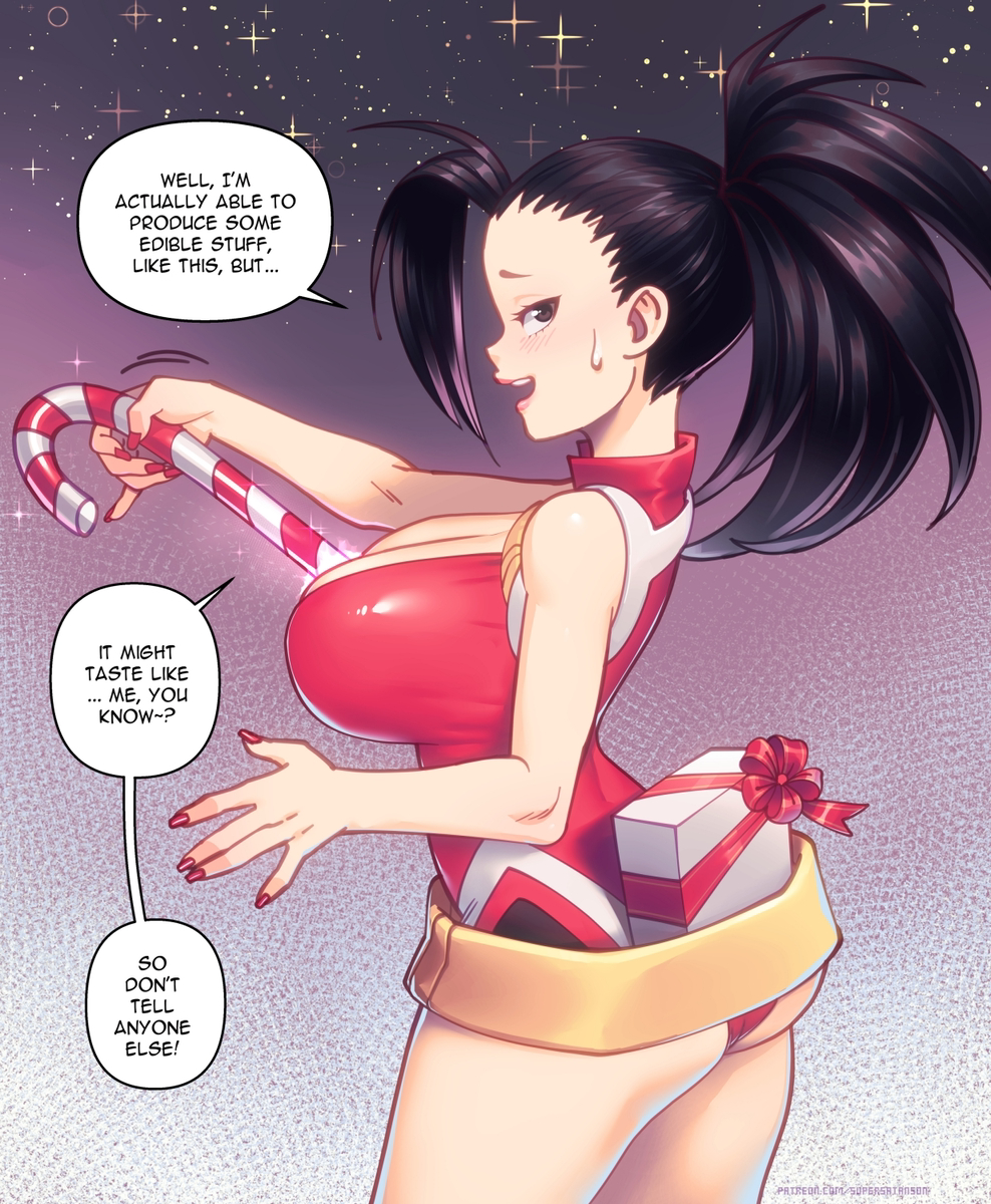 This is a pixiv picture whose title is Xmas Momo.