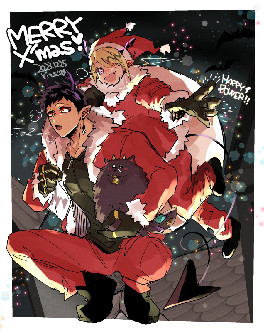 This is a pixiv picture whose title is ジャズリドサンタ🎄🌟.