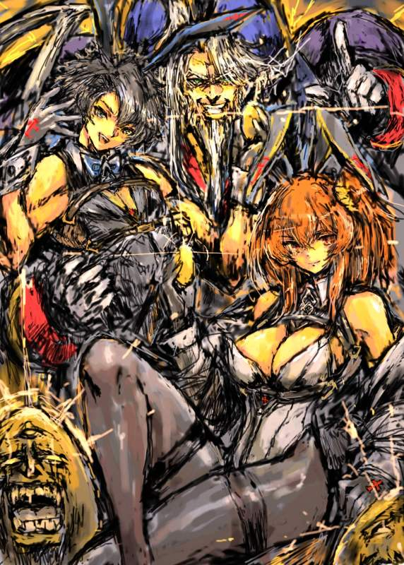 This is a pixiv picture whose title is 相棒、そして相棒.