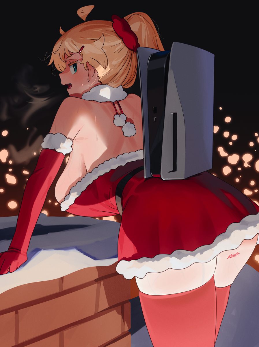 This is a pixiv picture whose title is メリークリスマス！.