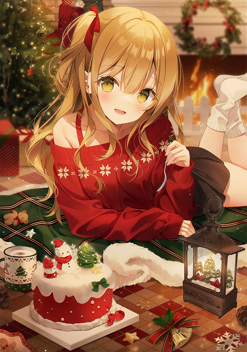 This is a pixiv picture whose title is Merry christmas.