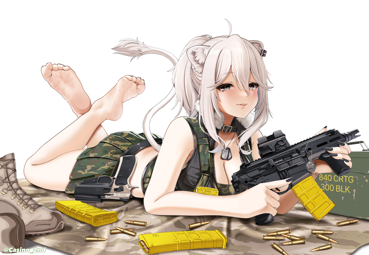 This is a pixiv picture whose title is ししろんとMCX.