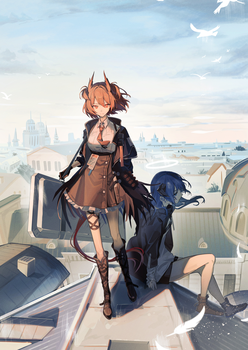 This is a pixiv picture whose title is フィアメッタとモスティマ.