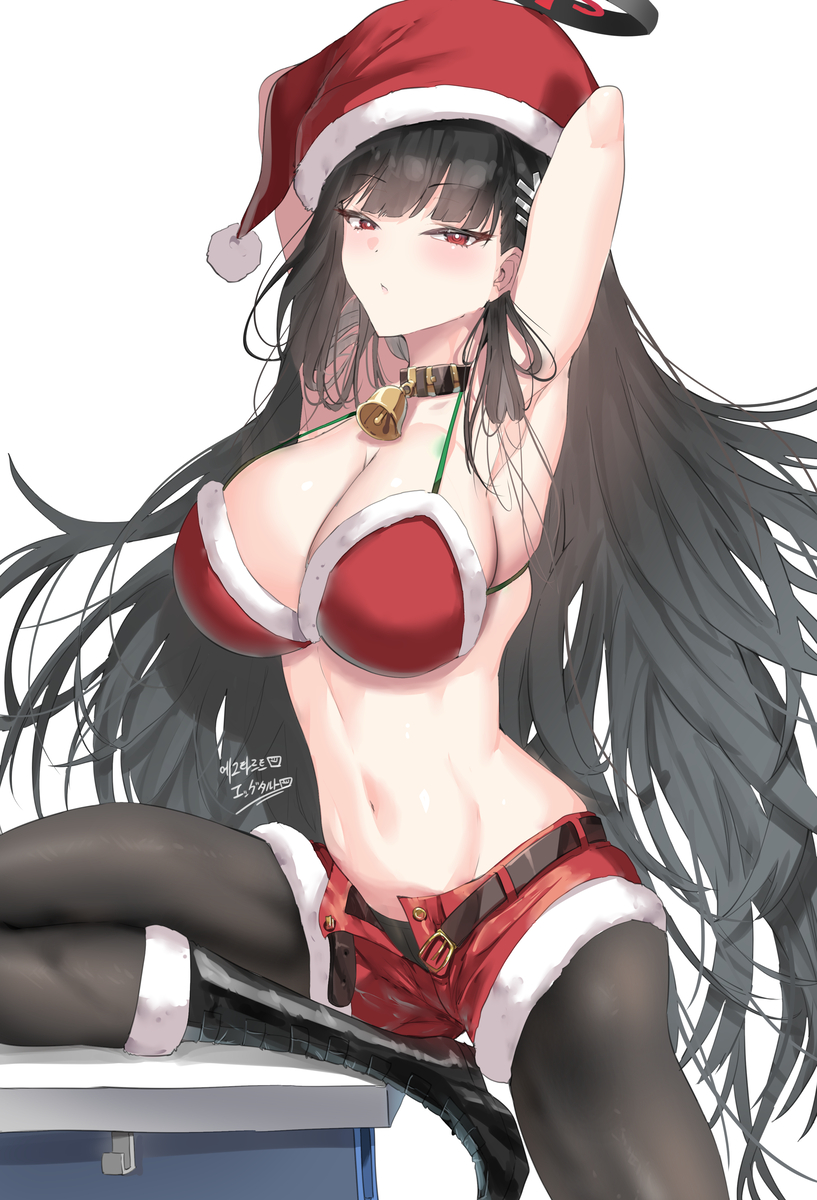 This is a pixiv picture whose title is サンタリオ.