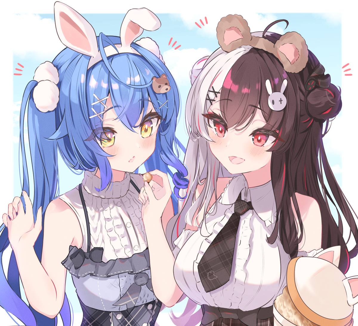 This is a pixiv picture whose title is あまよる.