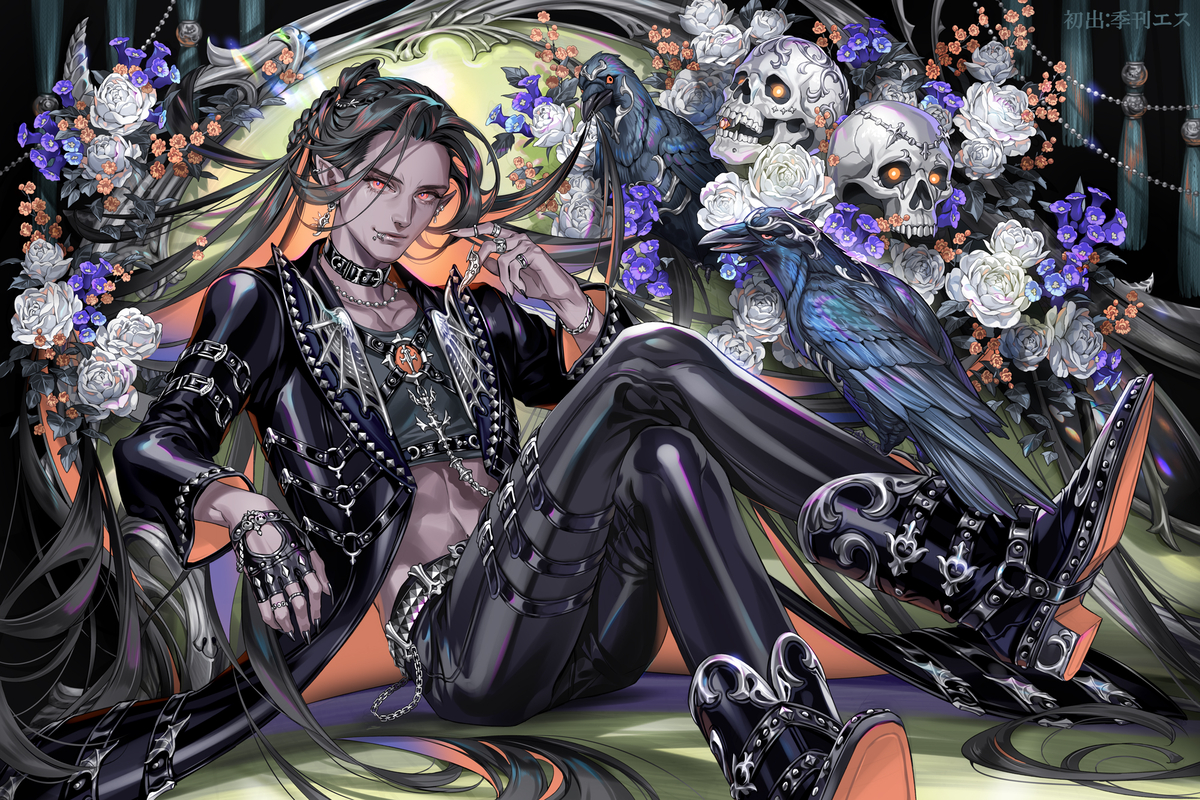 This is a pixiv picture whose title is 焔光.