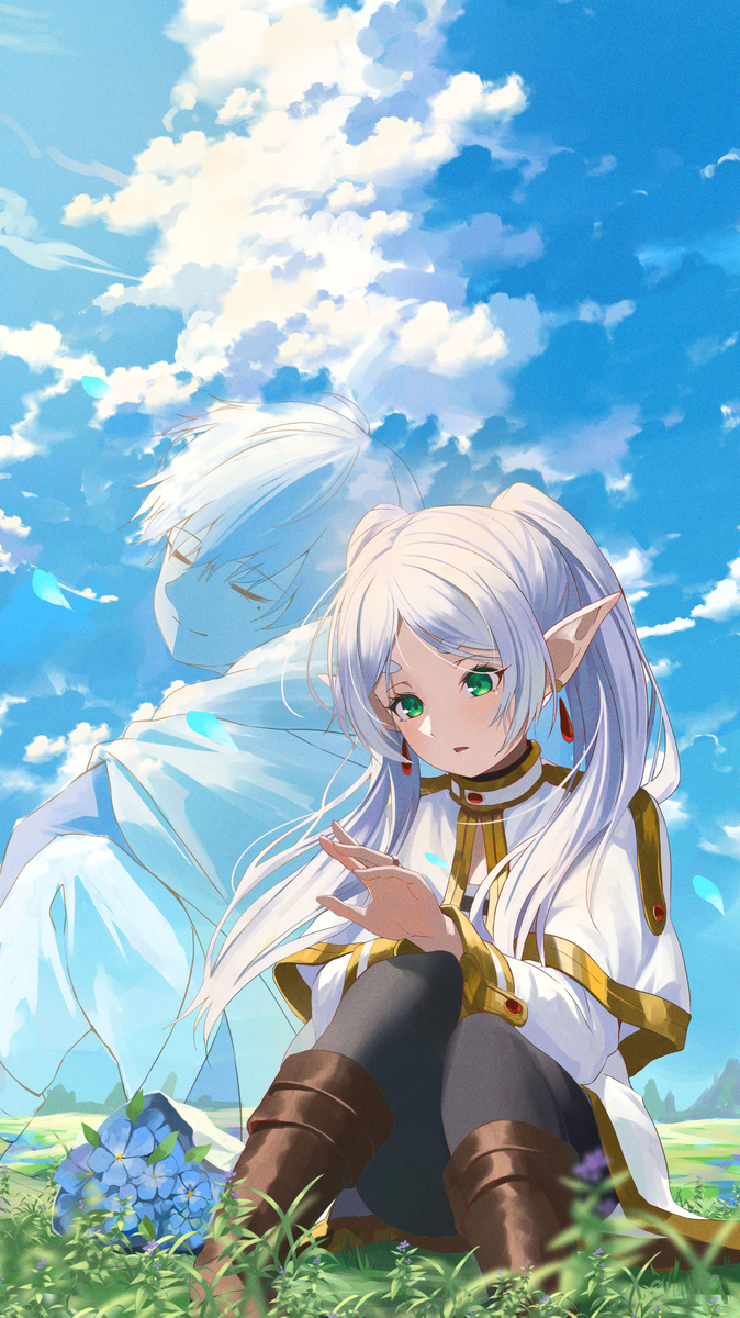 This is a pixiv picture whose title is 💍.