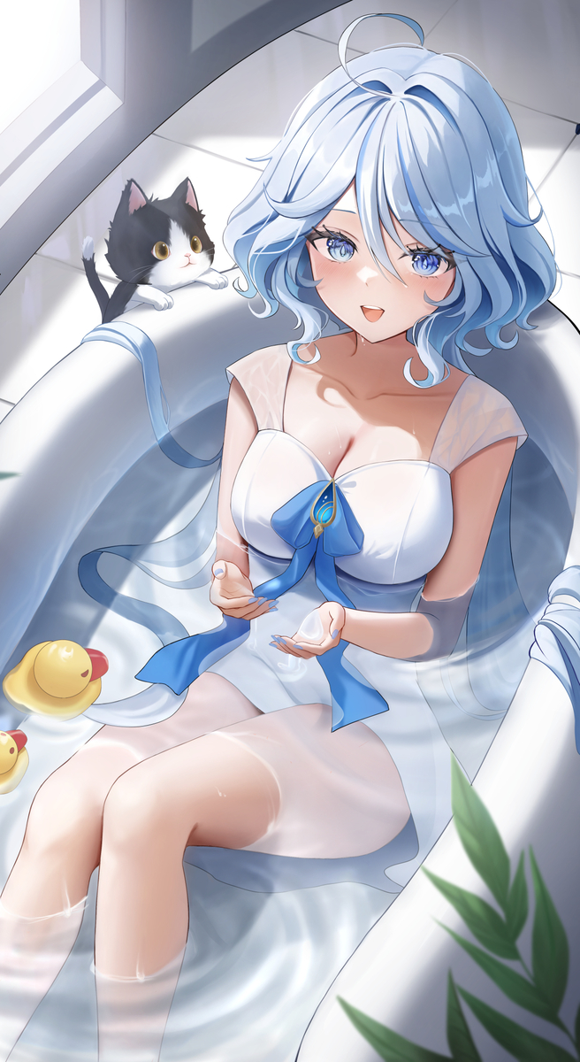 This is a pixiv picture whose title is Furina.