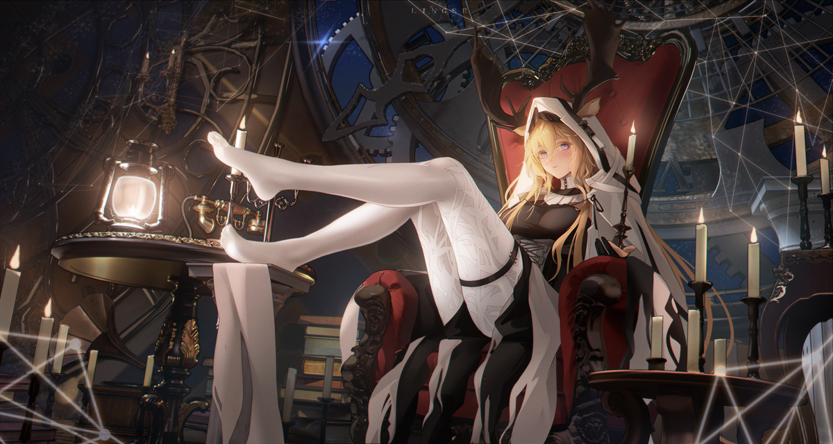 This is a pixiv picture whose title is 薇薇安娜.