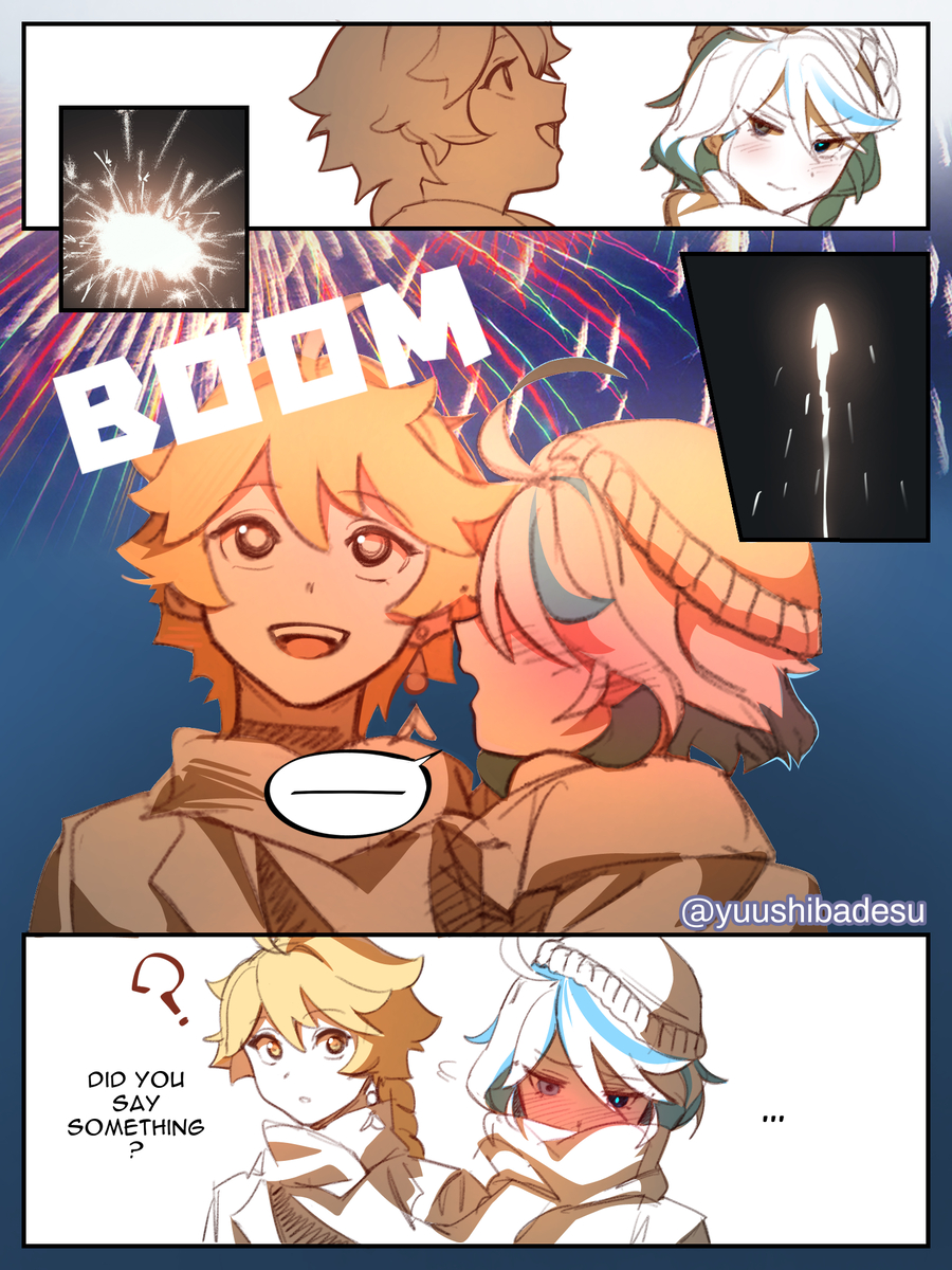 This is a pixiv picture whose title is Happy New Year 2024.