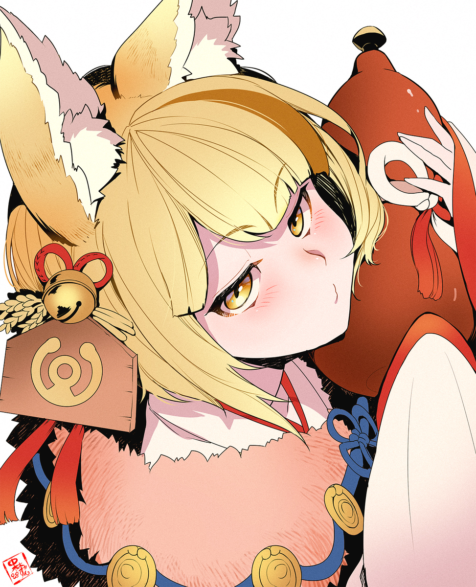 This is a pixiv picture whose title is お正月キヌ.