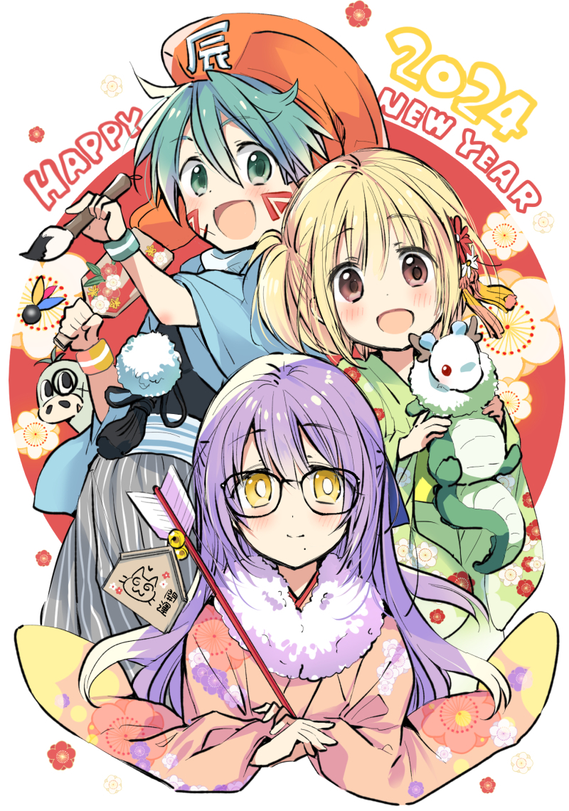 This is a pixiv picture whose title is あけましておめでとうございます！.