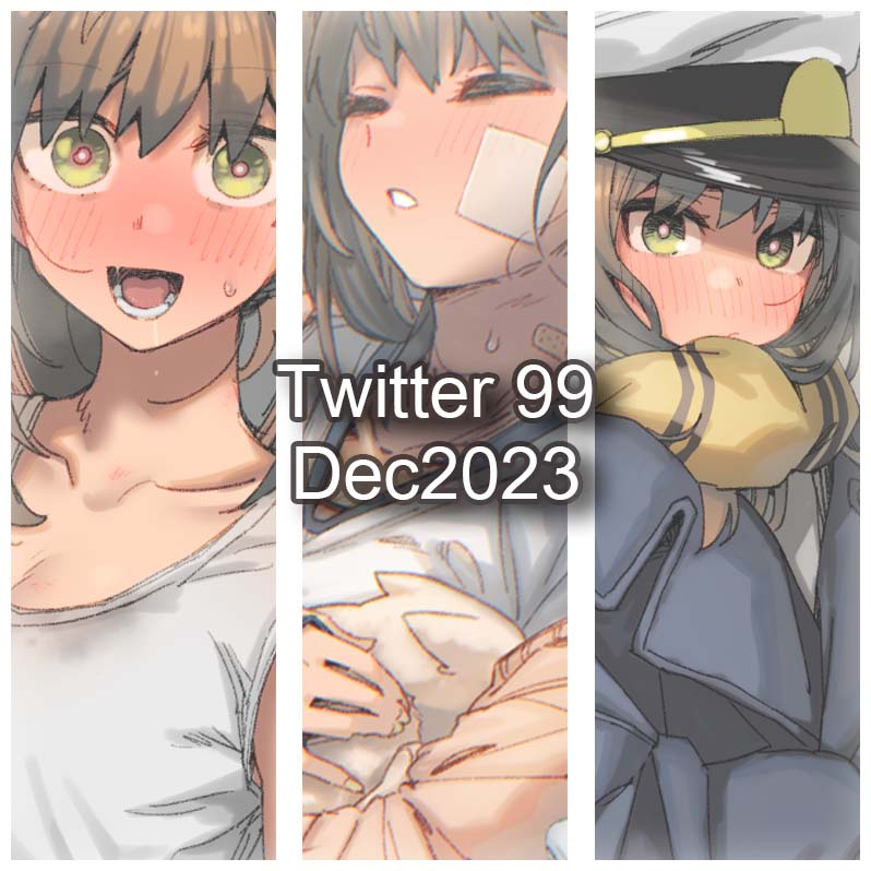 This is a pixiv picture whose title is Twitter99 Dec2023.