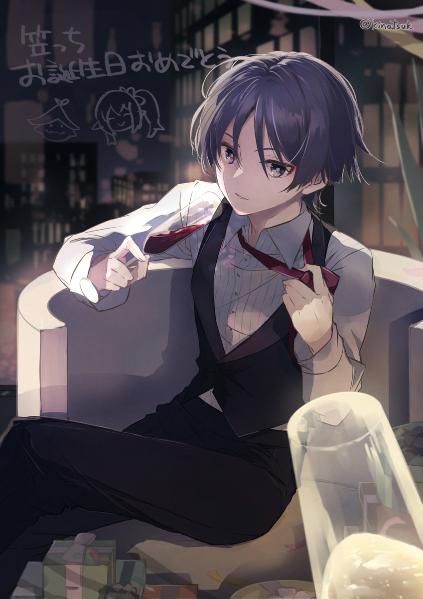 This is a pixiv picture whose title is 誕生日おめでとー！🎉🎉.