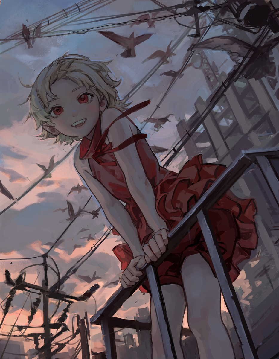This is a pixiv picture whose title is 忍野忍.