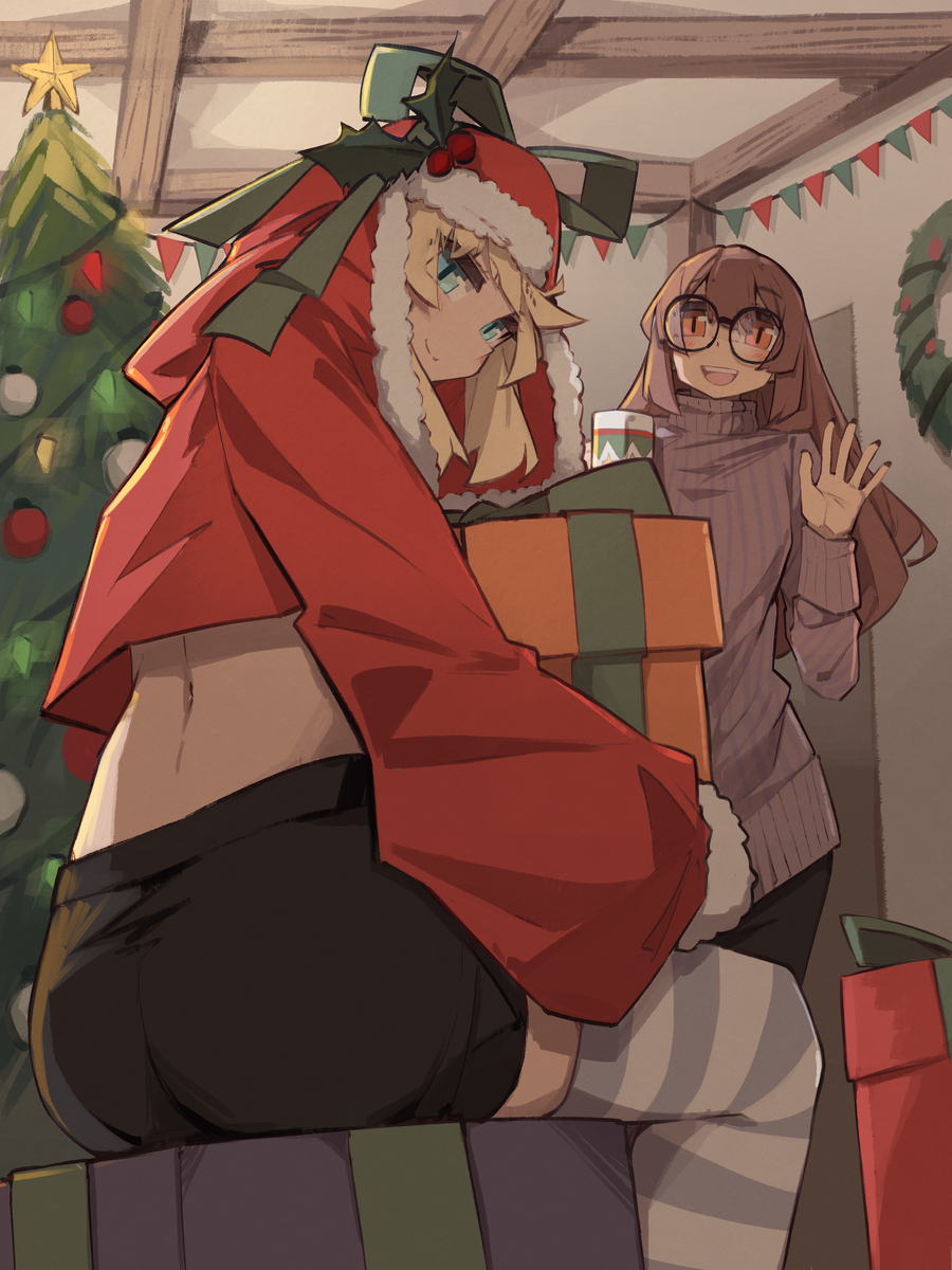 This is a pixiv picture whose title is Bridget has something for you <3.