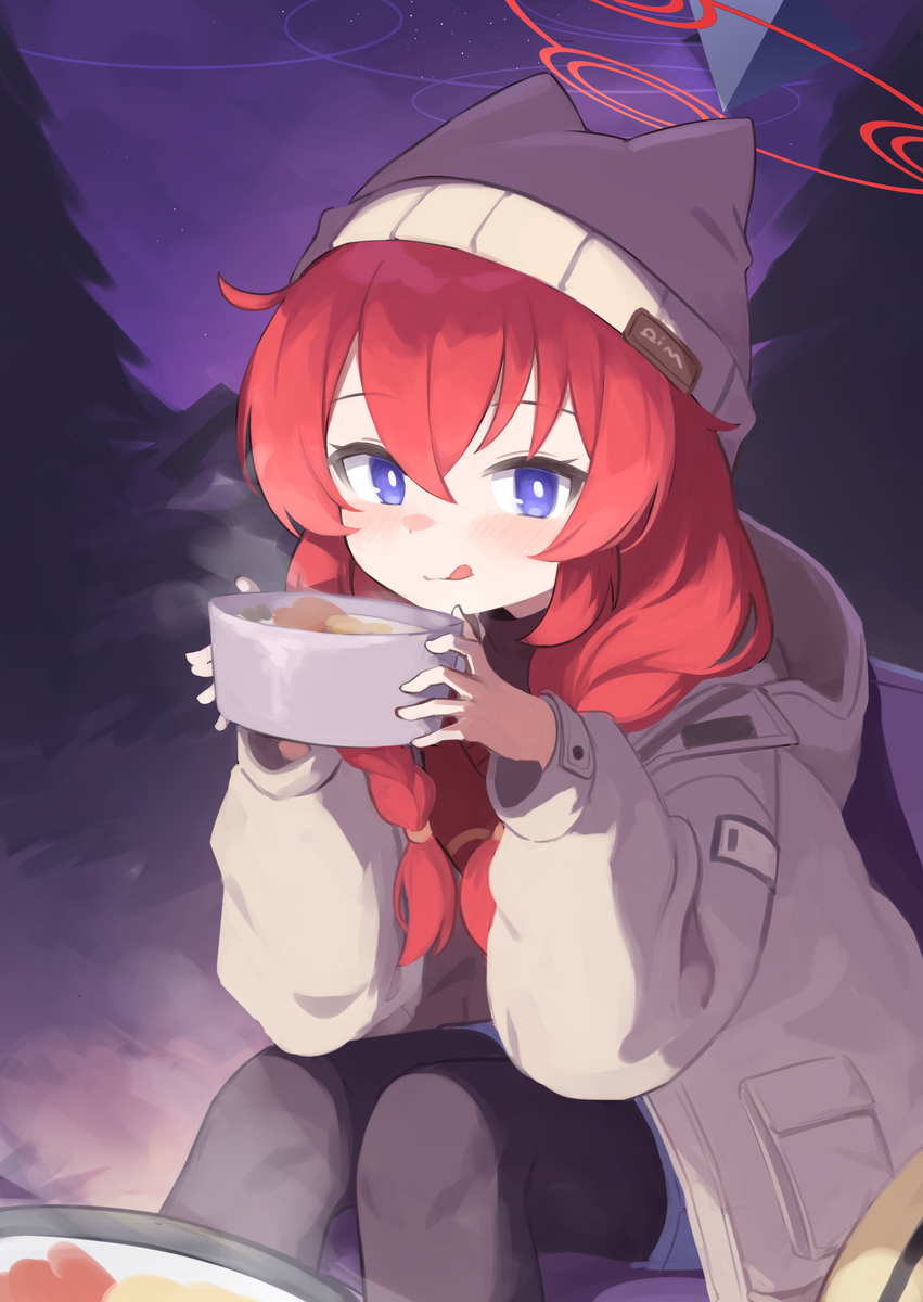 This is a pixiv picture whose title is maki.