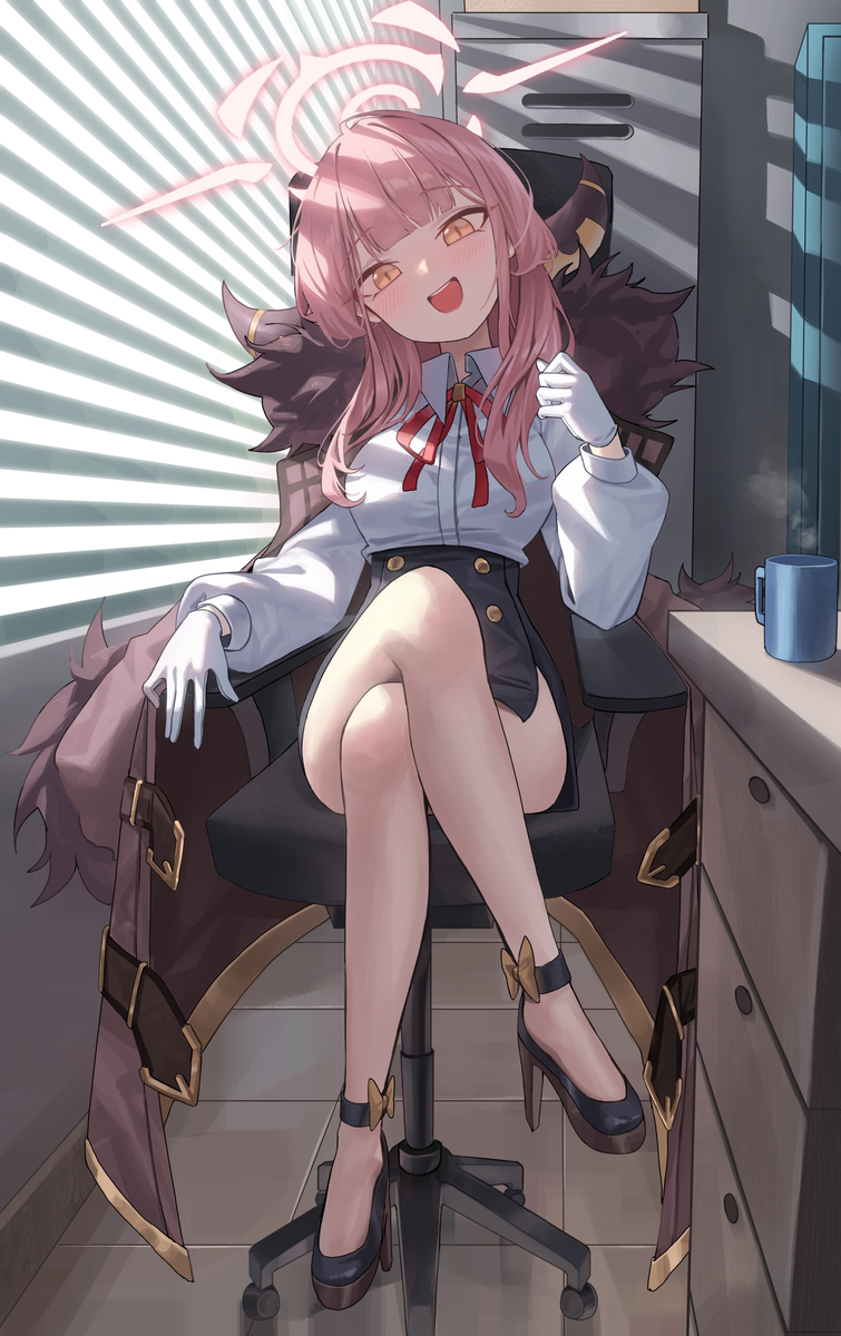 This is a pixiv picture whose title is 陸八魔アル.