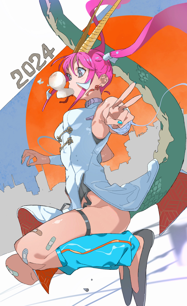 This is a pixiv picture whose title is 初描き.