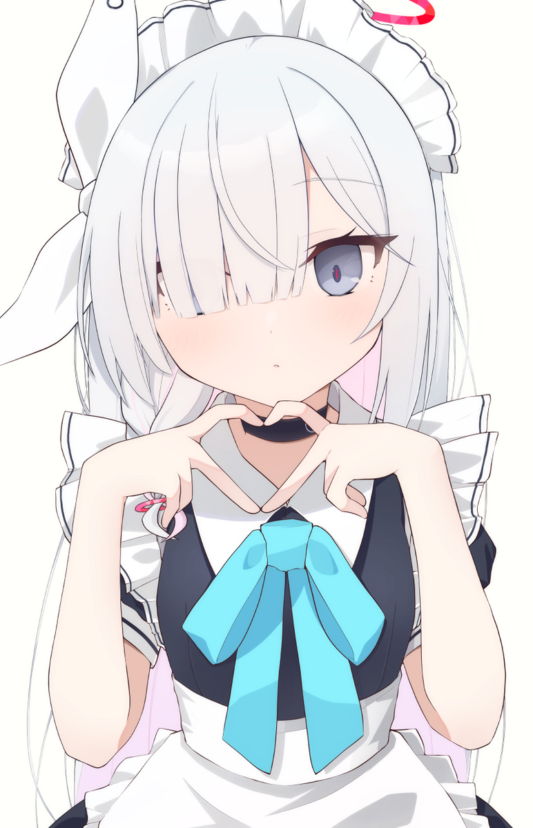 This is a pixiv picture whose title is プラナちゃん(メイド服).