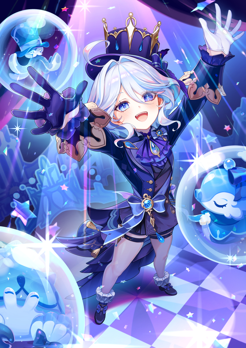 This is a pixiv picture whose title is 世界はみな舞台.