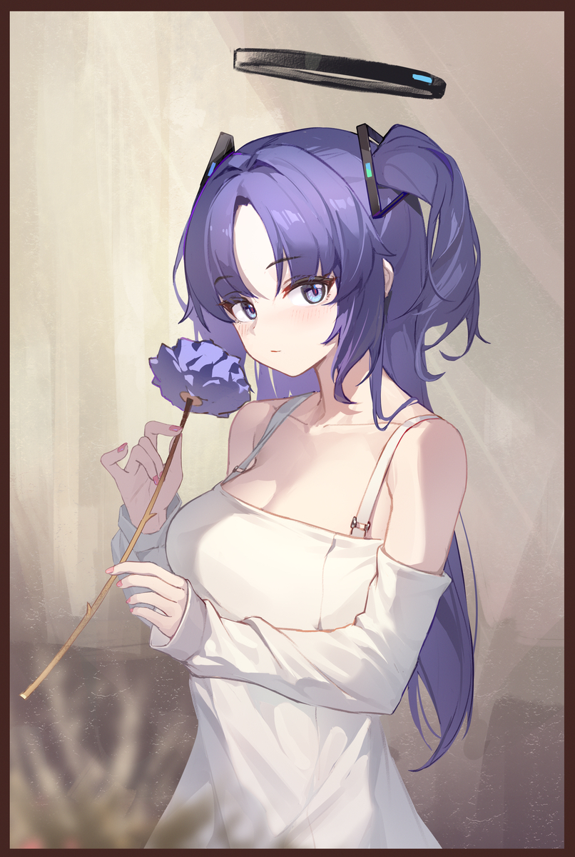 This is a pixiv picture whose title is yuuuka.