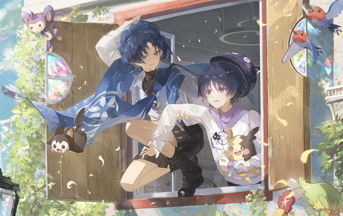 This is a pixiv picture whose title is 放浪者誕おめ.