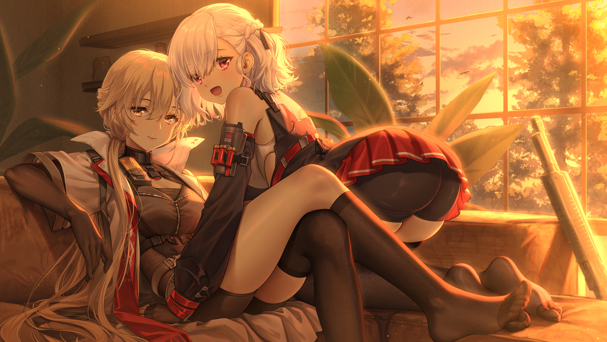 This is a pixiv picture whose title is 少女前线2追放贺图.